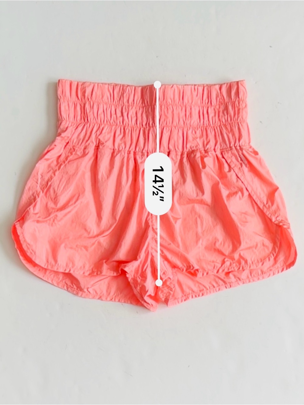 Free People The Way Home Shorts Coral Size M - Picture 6 of 11